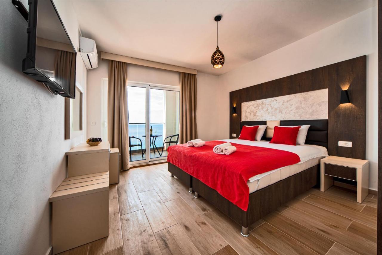 David Lux Beach Rooms Dobra Voda Exterior photo