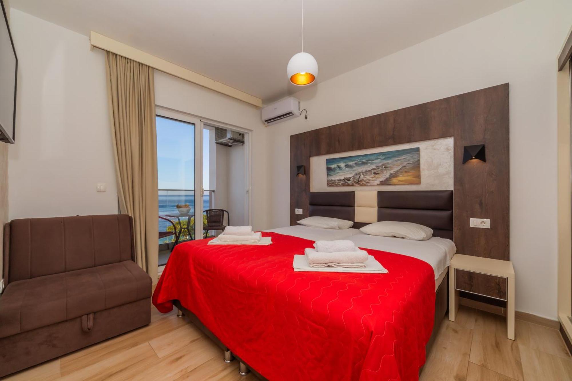 David Lux Beach Rooms Dobra Voda Exterior photo
