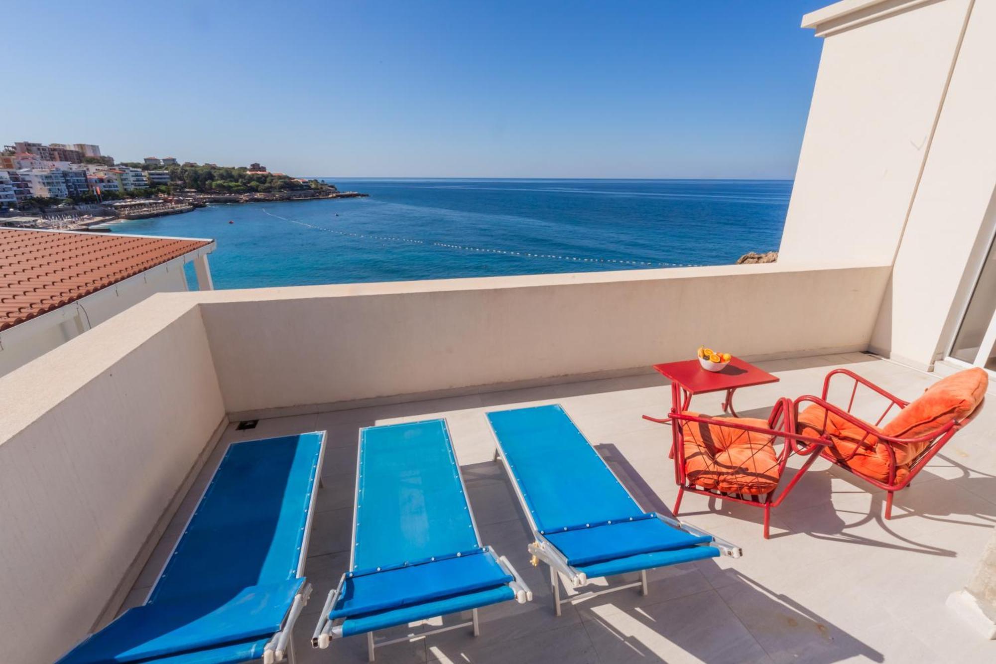 David Lux Beach Rooms Dobra Voda Exterior photo